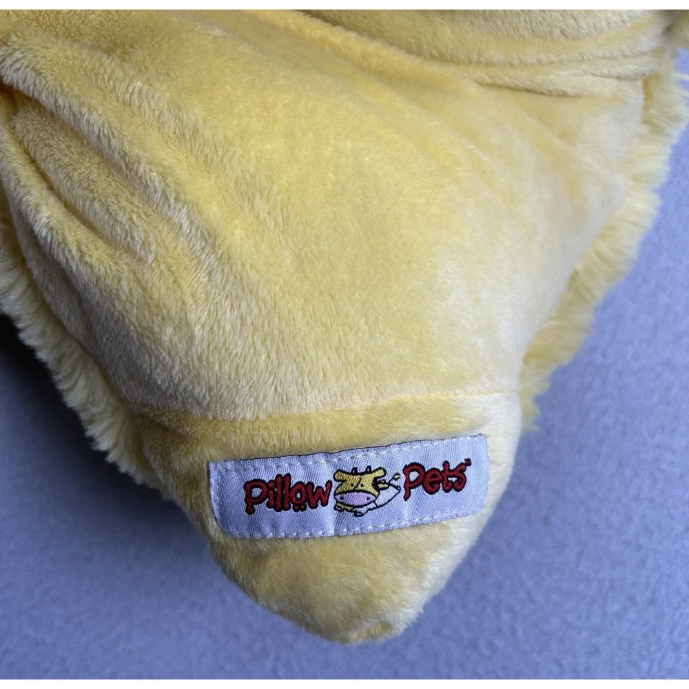 Rare Original 2010 Pillow Pet Duck Yellow Soft Plush Stuffed Animal Y2K NICE! - Picture 5 of 8